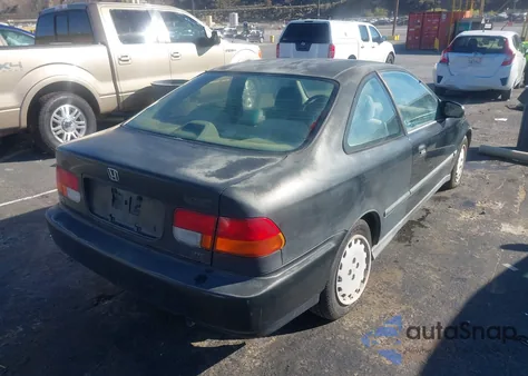 1997 Honda Civic Dx z USA, uszkodzony, nr VIN 1HGEJ6121VL014552